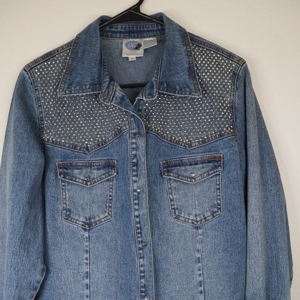 DG2 Women's Sparkle Jean Shirt